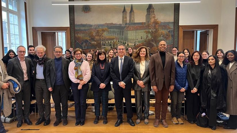 Guest Lecture by Professor Linos Alexandros Sicilianos at the University of Paris I