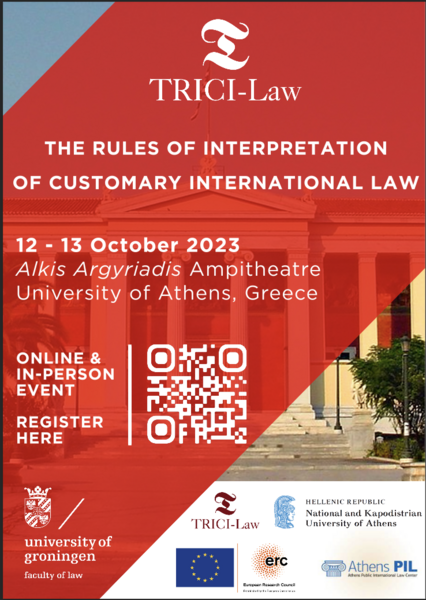 Event: The Rules of Interpretation of Customary International Law